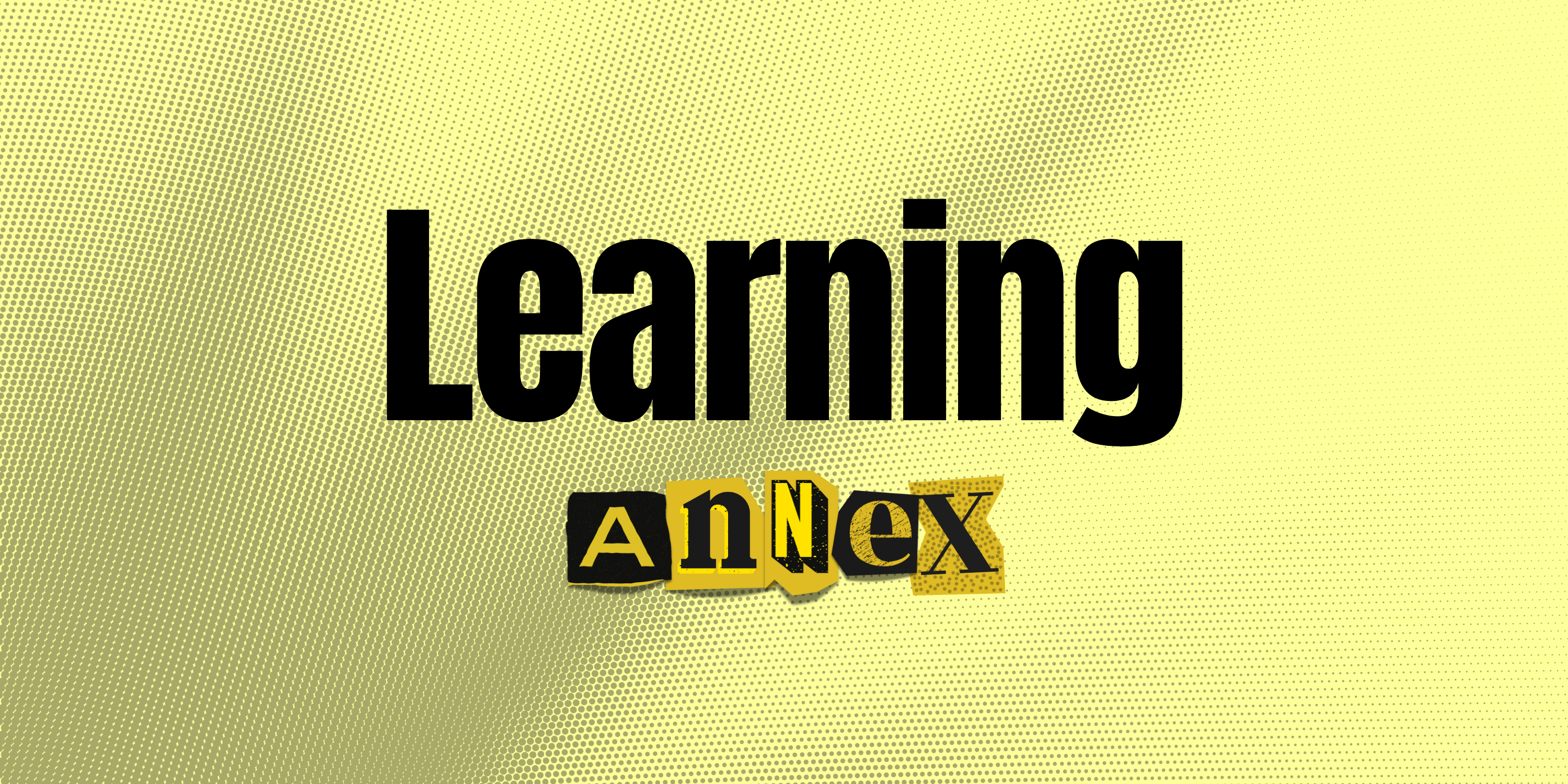 Learning Annex Header Banner